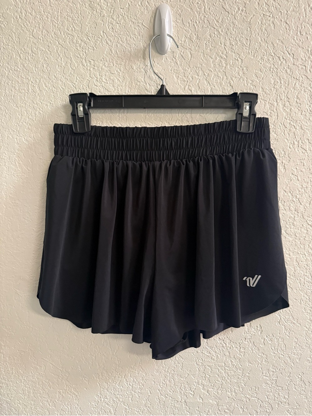 Varsity Black Women's Athletic Cheer Shorts